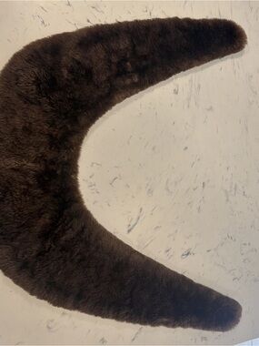 Annis Furs VINTAGE 50’s 60’s Dark Brown Mink Women’s Coat Collar MINT